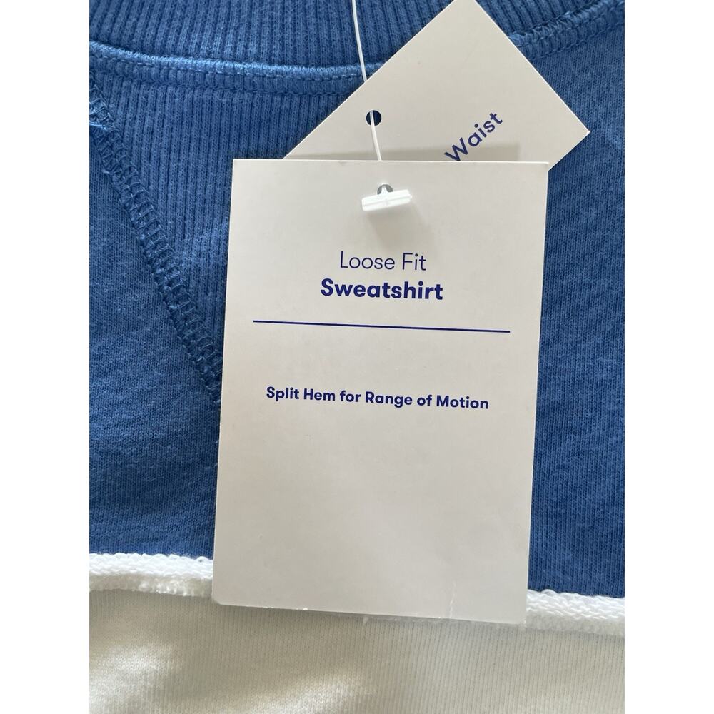 JoyLab Loose Fit Women’s Sweatshirt Sz L Boxy Oversized Relaxed Below Waist NWt - Picture 5 of 11